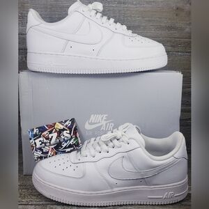Nike Air Force 1 Low Triple White CW2288-111 Basketball Shoes Men Size 12